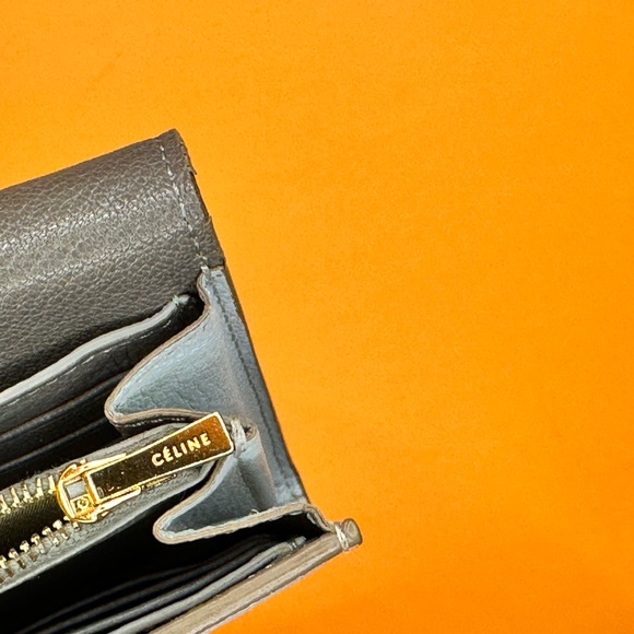 Celine Wallet in Powder Blue - Picture 12 of 13